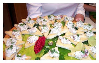 Crab & Dill Toasts